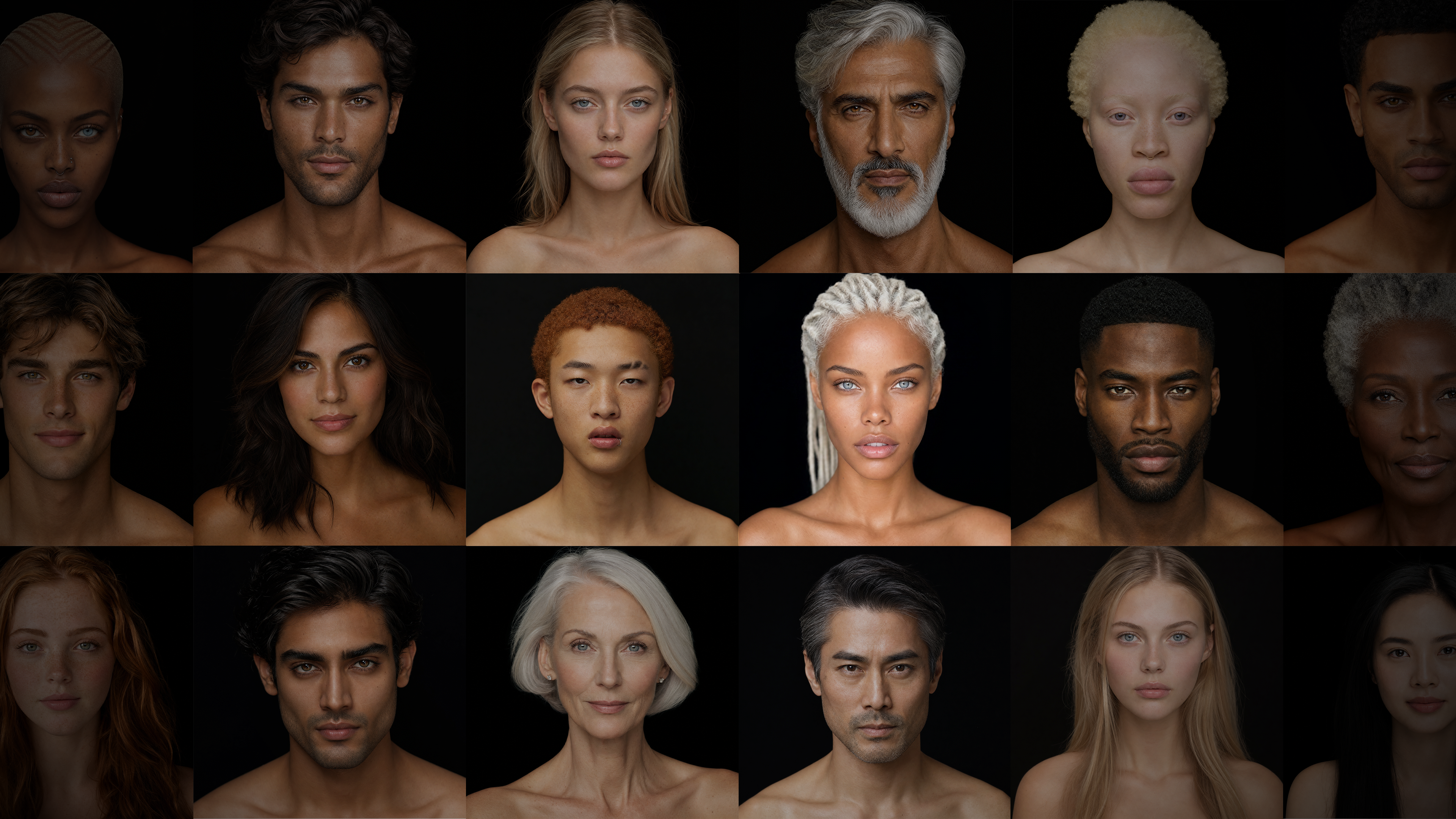 AI avatars — diverse photorealistic digital presenters